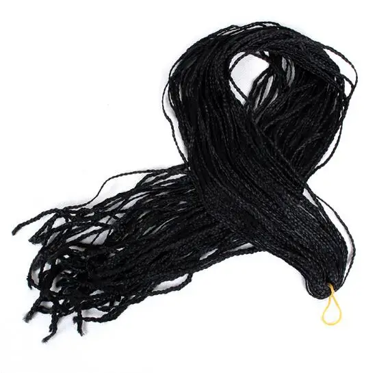 28 дюймов Zizi коробка оплетка волос Россия длинные 3 S коробка синтетические плетеные наращивание волос черный/ошибка/#27/#60/#613/# 99J Senegalse для жгута, косички - Цвет: #1