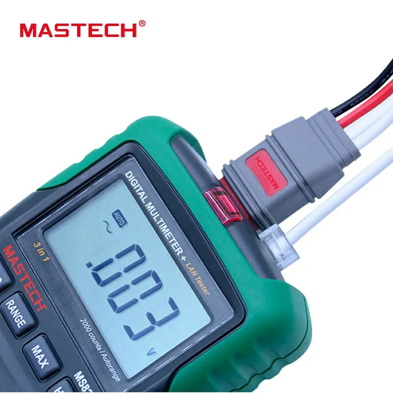 Цифровой Мультиметр MASTECH ms8237 тестер кабелей Netwoek сетчатый кабель трекер тона
