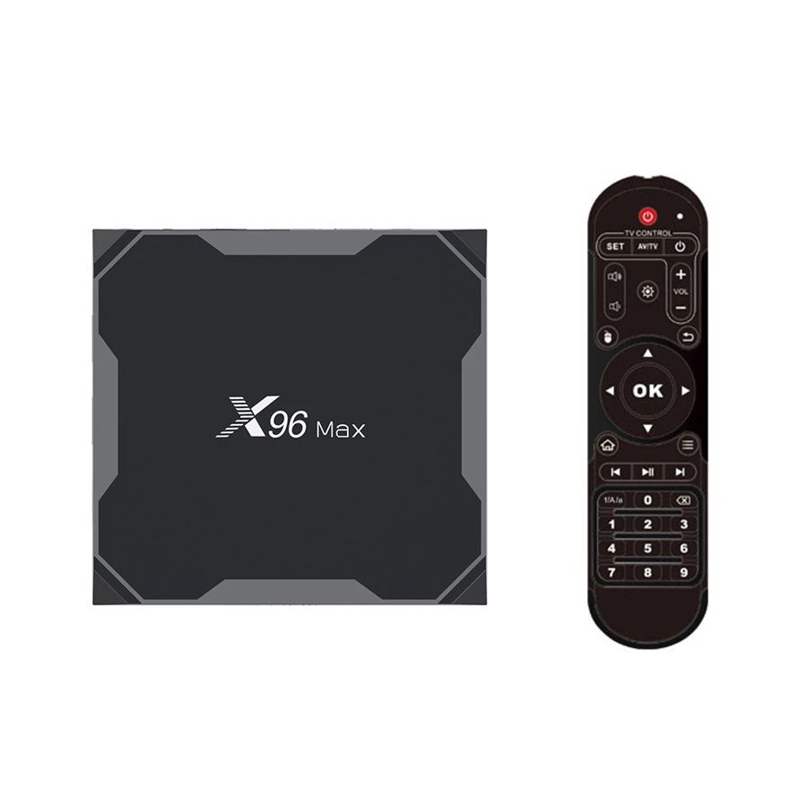 

Glele X96 Max Smart TV Box Android 8.1 Amlogic S905X2 LPDDR4 Quad Core 2.4G&5GHz Wifi BT 1000M H.265 4K Set Top Box X96Max