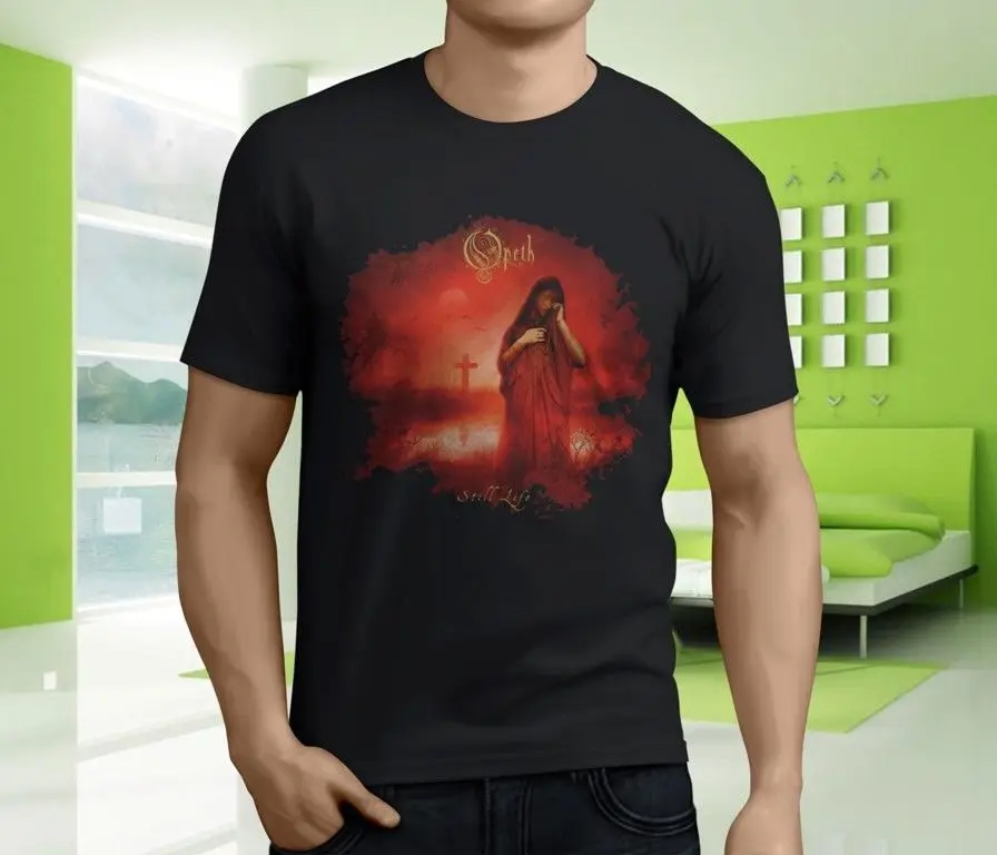 New Popular Opeth Still Life Album Cover Men s Black T Shirt S 3XL T Shirts AliExpress