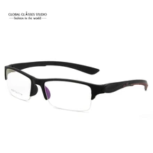 Новая мода Леди Спорт пластик очки с титановой оправой очки NK3507-C1