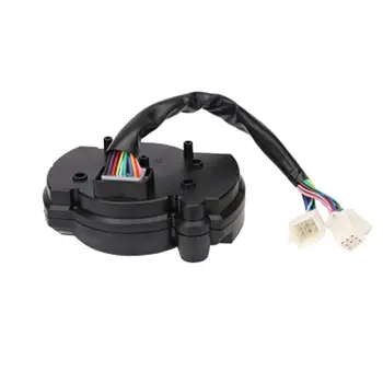 

Motorcycle Digital Light LCD Speedometer Odometer Tachometer W/ Speed Sensor 7 color display oil level meter Modern Universal