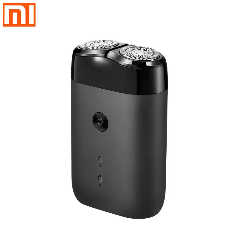 Оригинальная электробритва xiaomi mi home с вращающейся двойной головкой для мужчин