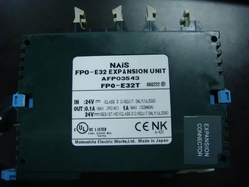 

[SA] Positive! Sale. Japan's - NAiS PLC programmable controller PLC FP0-E32T real -