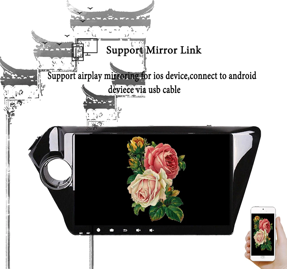 Discount 4G RAM 9 inch Octa core Android 9.0 Car dvd gps for Kia k2 RIO 2010 2011 2012 2013 2014 2015 radio video player 4+64G Multimedia 4