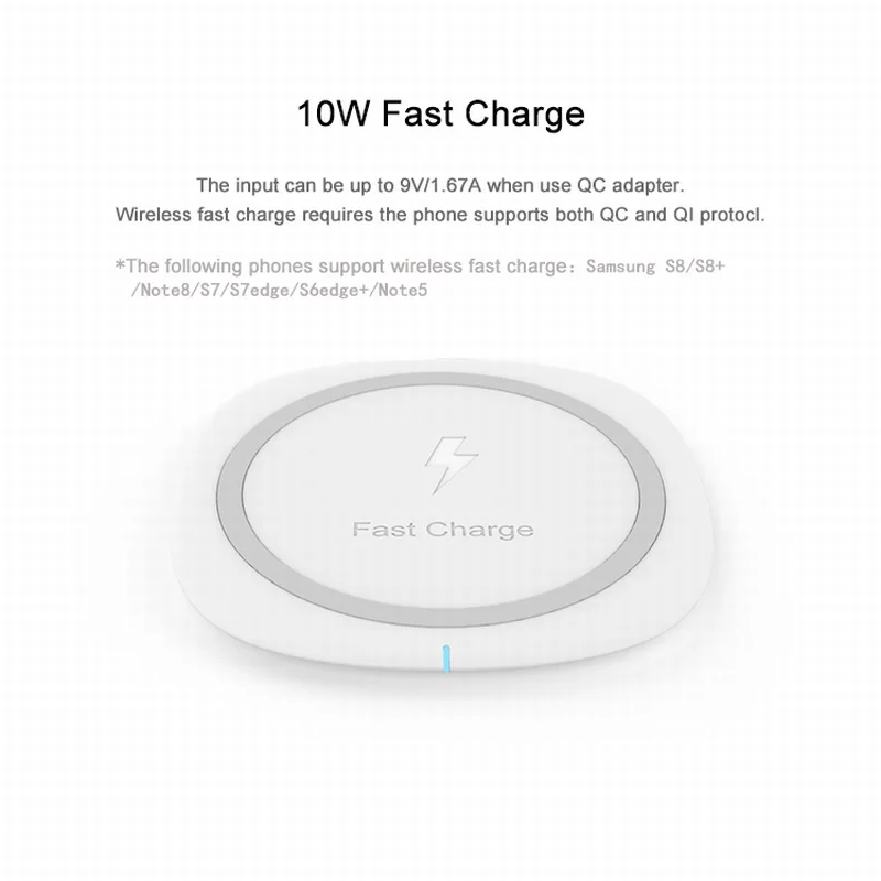 Portefeuille For iPhone Qi Wireless Charger Pad for Apple iPhone X 8 Plus 7 6 S 6S 10 5 5S SE 5C Cordless Charging Receiver Set (3)