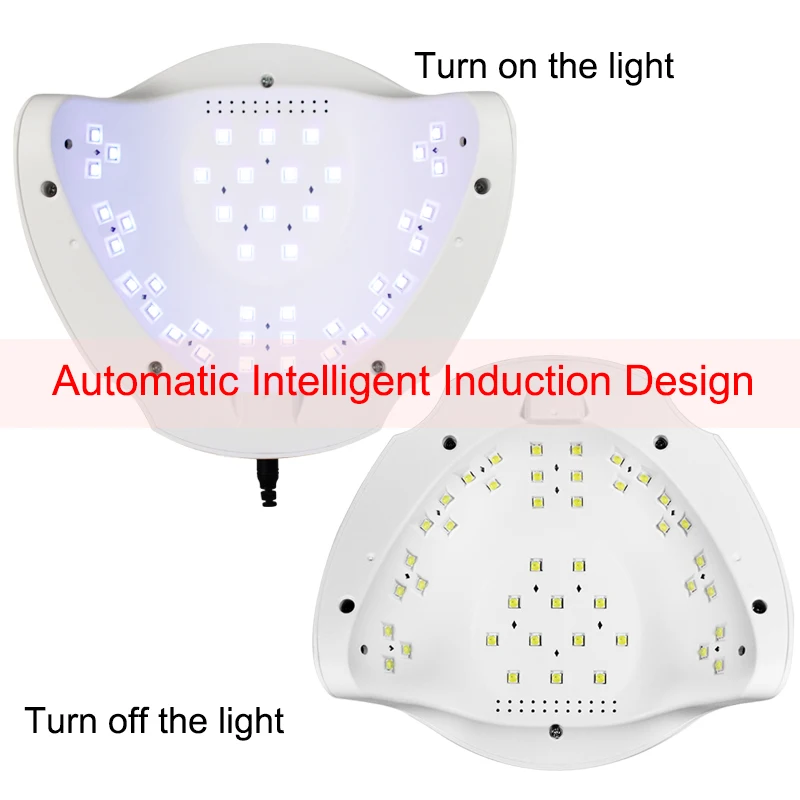 Защита от солнца X7/5 плюс светодиодный светильник 42/36/12 Светодиодный s УФ-сушилка для сушки геля для ногтей polish10S/30 S/60 S/99 S автоматический датчик таймер маникюрных инструментов