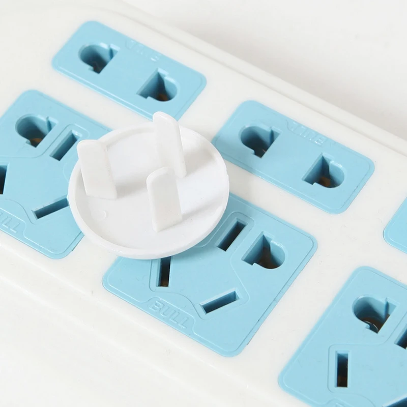 10pcs Outlet Covers Child Proof Electrical Plugs ABS Resin Insulation Protective CoverSocket Safety Protectors Caps Kids 