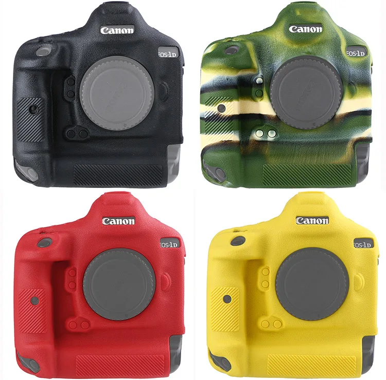 Мягкий силиконовый резиновый защитный корпус для камеры чехол кожи для Canon 1DX 1DX2 1dxii Камера сумка п
