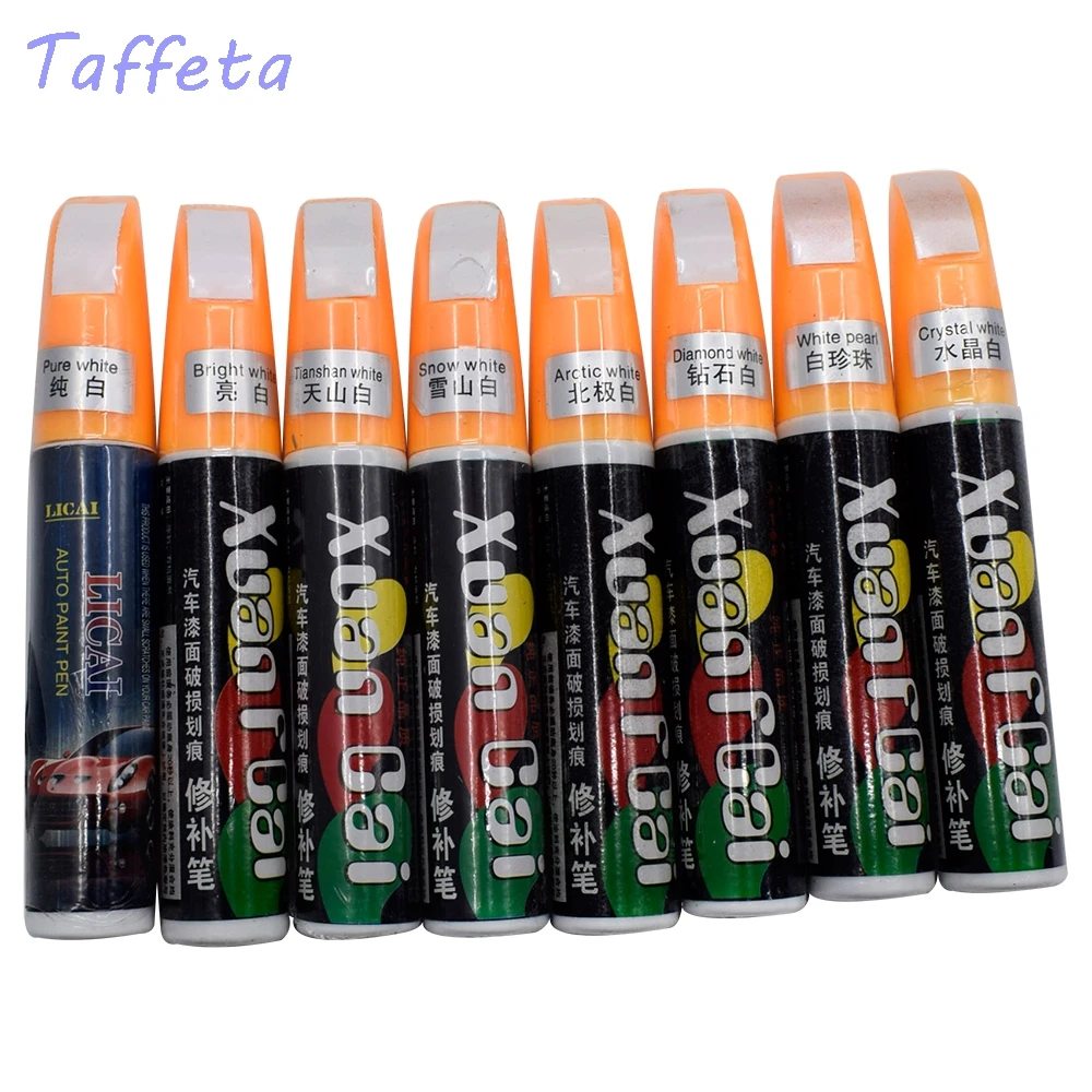 

1pcs universal auto Car Repair Pen Car Pro Smart Coat Paint Scratch Car Smart Coat Luster Jade-like stone Ice and snow white