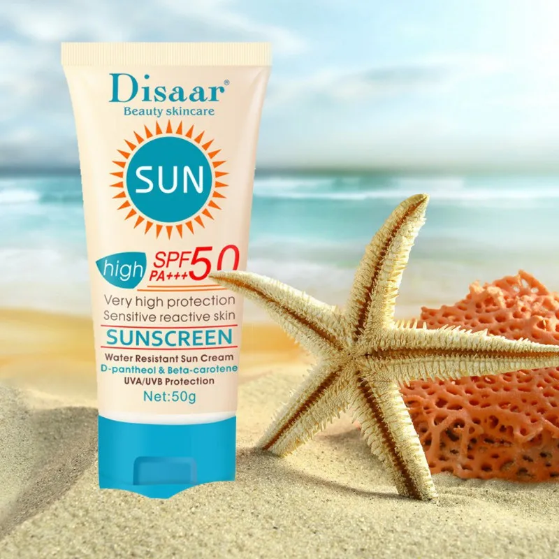 SPF 50 PA+++ Facial Sunscreen Women UV Radiation Sunscreen Cream