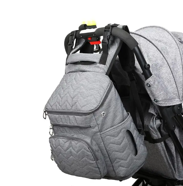 

Large Capacity Mom Baby Multifunction Outdoor Travel Diaper Bags Fashion Shoulder Bag Travel Backpack for Stroller