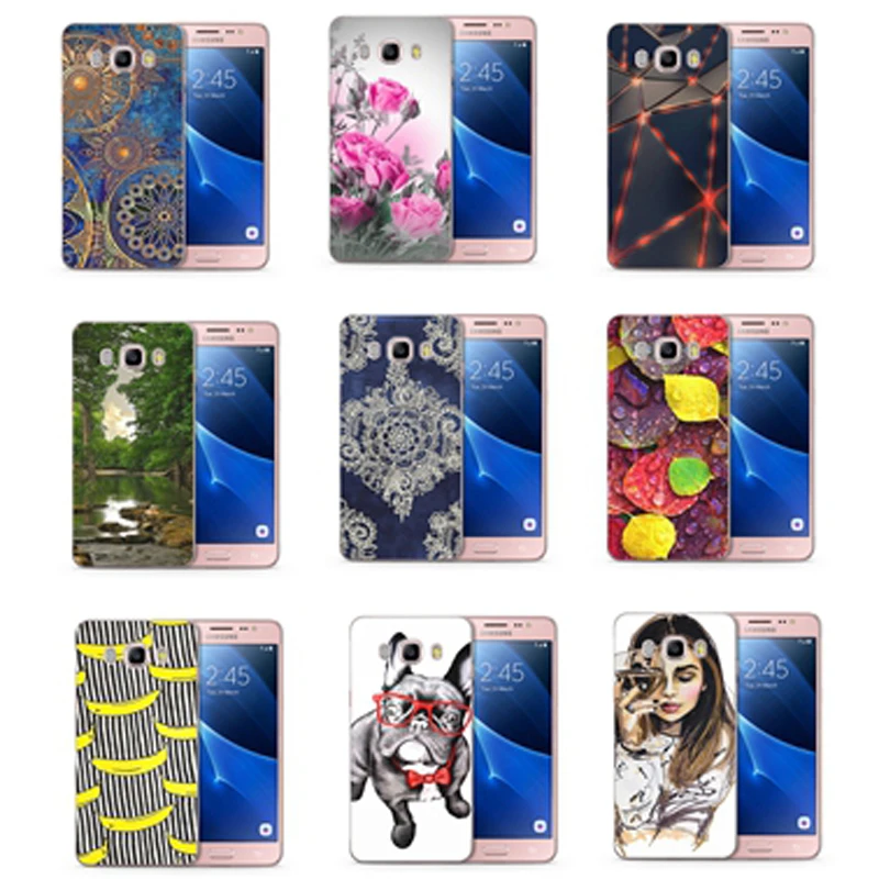 Soft TPU Pattern Phone Case For Samsung Galaxy J3 J5 J7 Prime J1 Mini 2016 A3 A5 A7 2017 Back Cover Coque |