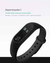 Оригинал Сяо Mi mi Группа 2 Поддержка монитор сердечного ритма Bluetooth 4.0 встроенный G-Сенсор совместим с Android 4.4 +/IOS 7.0 +