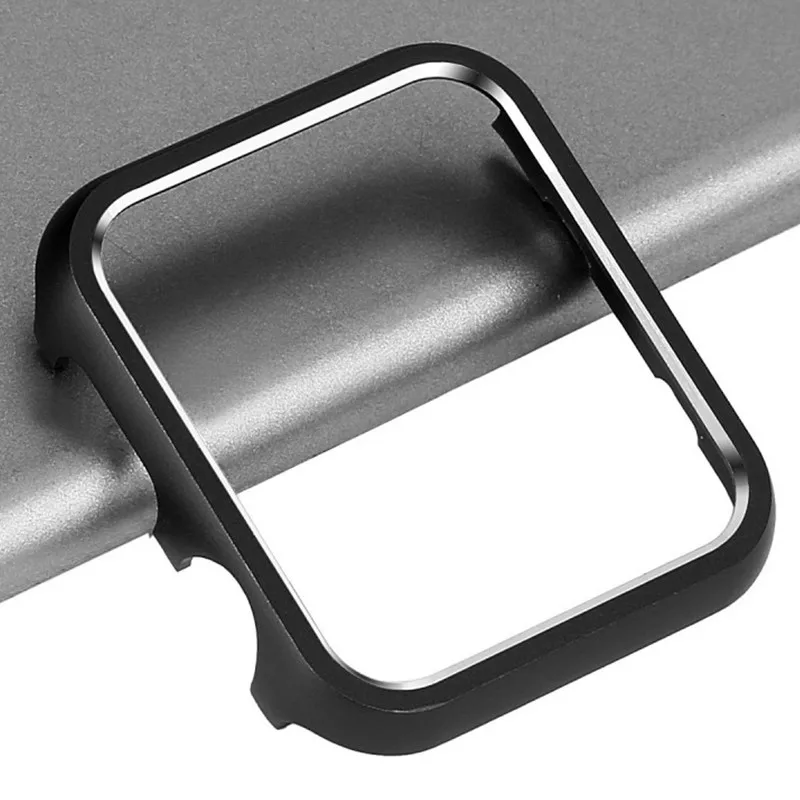 

Aluminum Cover Case For Apple Watch 40mm 44mm 42mm 38mm Protective Metal Bumper For iWatch Series 4 3 2 1 Shell Cases WatchBand
