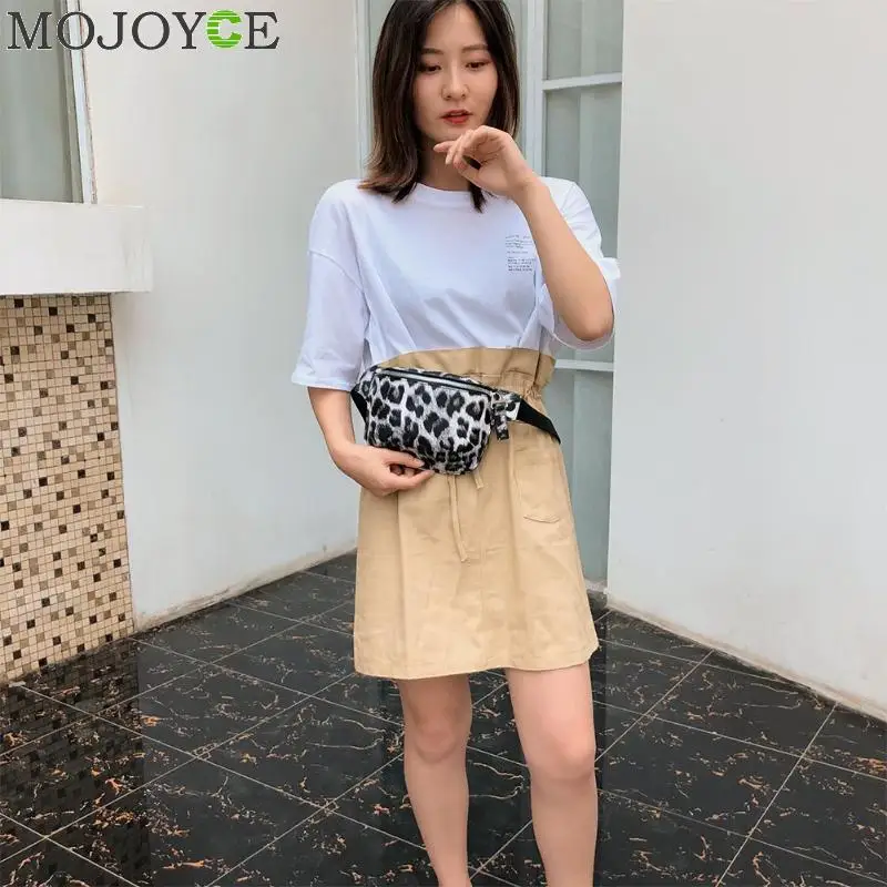 

Women Outdoor Zipper Personalized Design Snake Pattern Messenger Bag Chest Bag Cell Phone Bags 2019 fanny pack