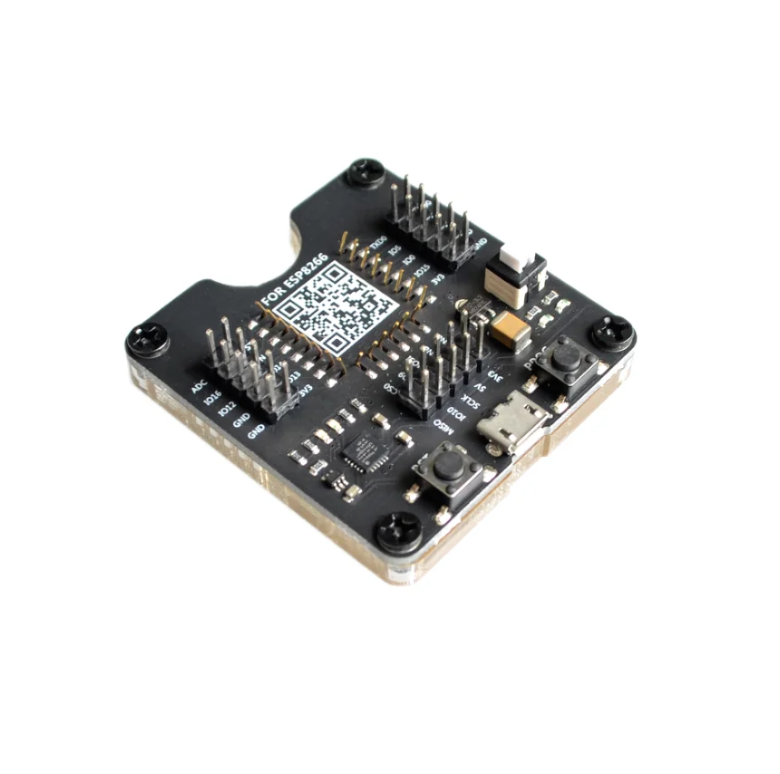 

ESP8266 Test Board Burn Fixture Support Module ESP-12E ESP-12F ESP-07 Integrated Circuits Internet of Things
