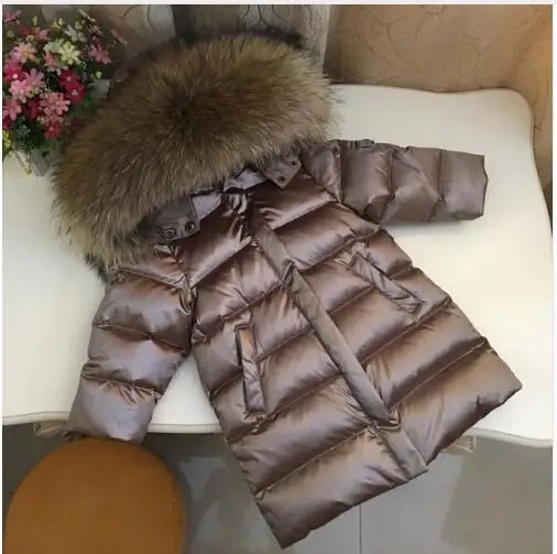 

Children's Girl Winter Jacket Parkas Coat With Hood For Girls Warm Thick Down Jackets Kids Hooded Warm