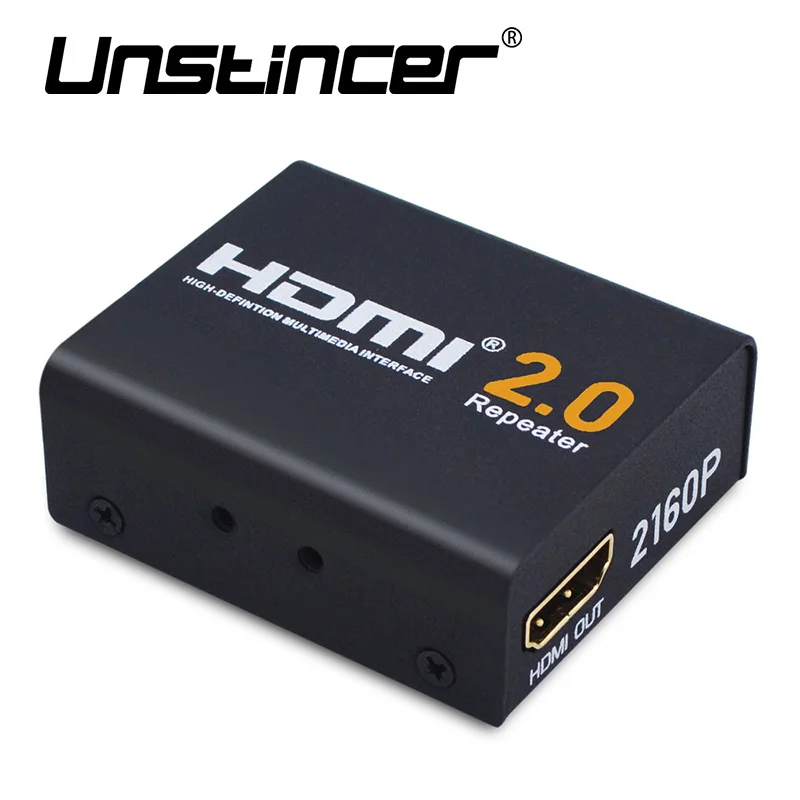 UNSTINCER 60M HDMI Extender HDMI 2.0 Splitter Repeater Signal Amplifier