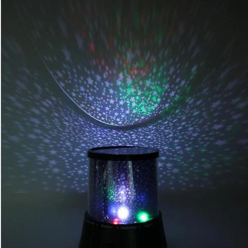 

LED Night Light Projector Starry Sky Star moon Master Children Kids Baby Sleep Romantic colorful Led Projection Holiday Lights