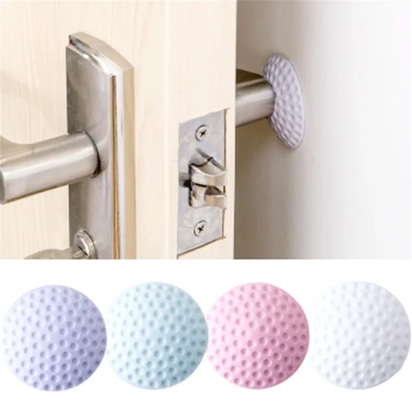 

High Qaulity DIY Door Doorknob Back Wall Protector Savor Shockproof Crash Pad Wallpaper Wall Stickers