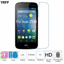 2 шт 2.5D 0,25 мм 9H Закаленное стекло Защитная пленка для ACER Liquid Z630 Z320 Z330 Z530 Z520 Бесплатные инструменты