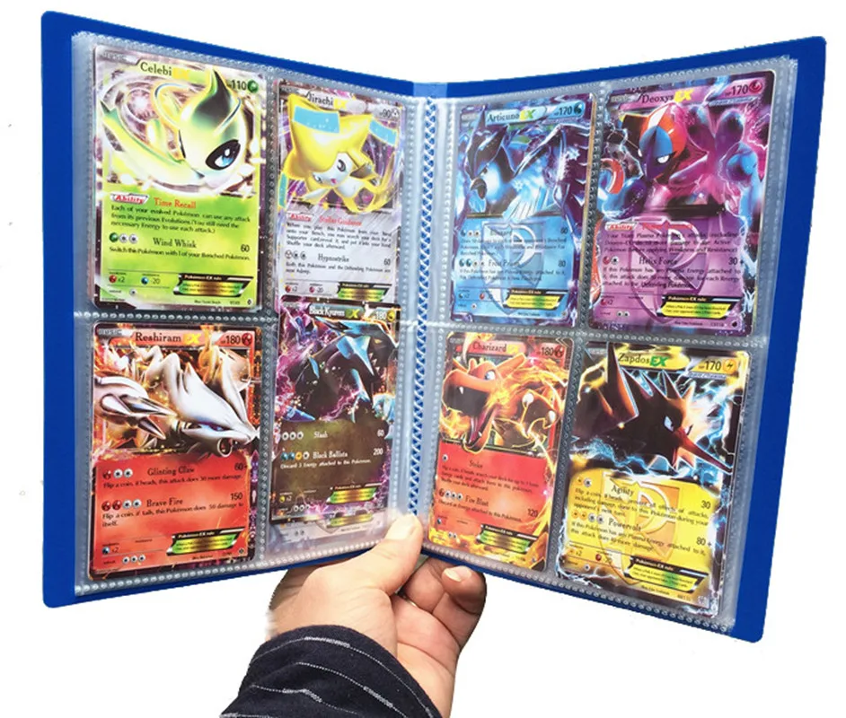 Pokemon Cards Photo AlbumList 15.2**20*1.5 CM 14 Pages Card Collectors Photo Card Book BC580