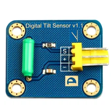Arduino односторонний Наклонный шаровидный датчик завальцовки цифровой датчик электронный строительный блок зеленый