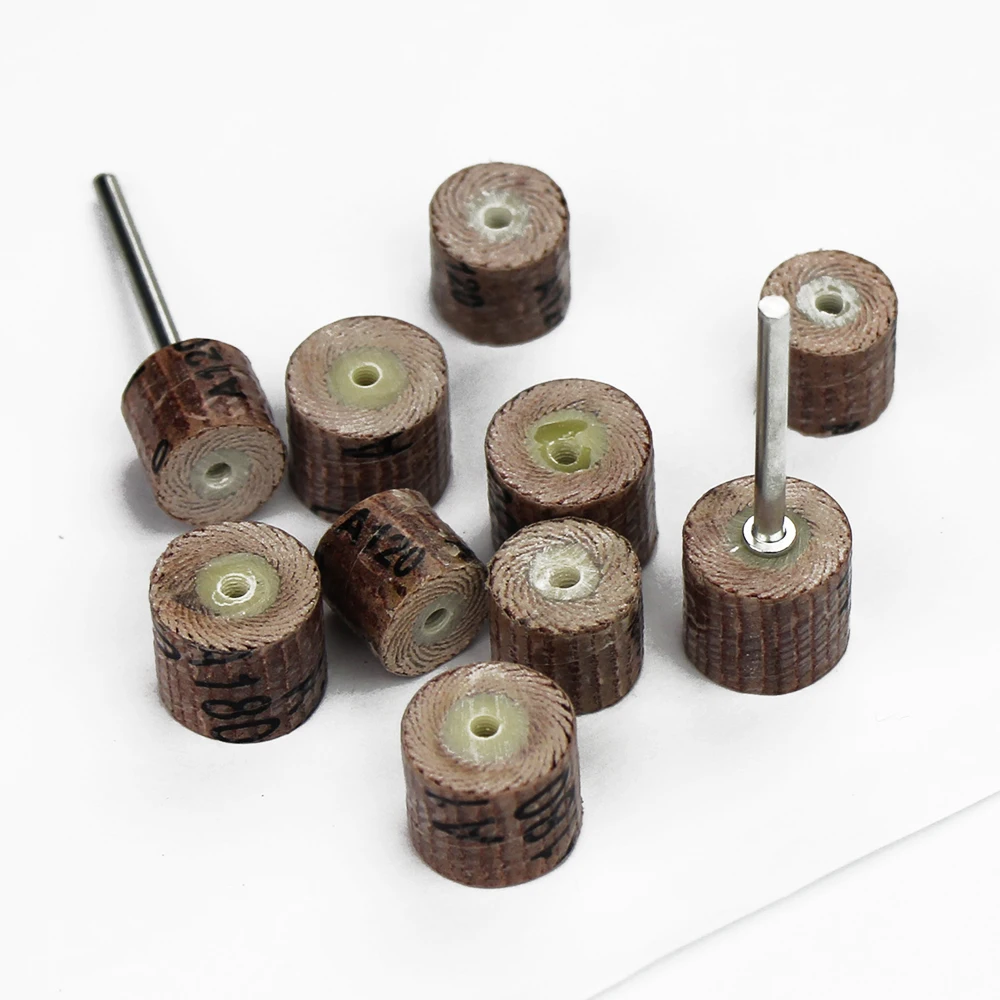10pc Dremel 3000 Abrasives Accessories Sandpaper Grinding Wheel Mini
