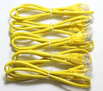 

10Pcs Cat5e UTP 1.5M Bare Copper Computer Cable/ Ethernet Cable/Connection Cable Fluke Test (CE/ROHS)
