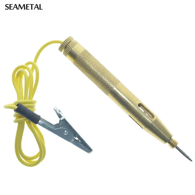 Car styling Automotive Heavy Duty Circuit Tester Voltage Test Pen Light Bulb Top Quality 6 24