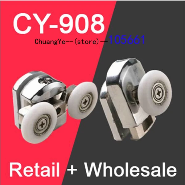 Ролик для душевой двери Chromeplate Roller u groove pulley|wheel bag|wheel steeringwheel quick |