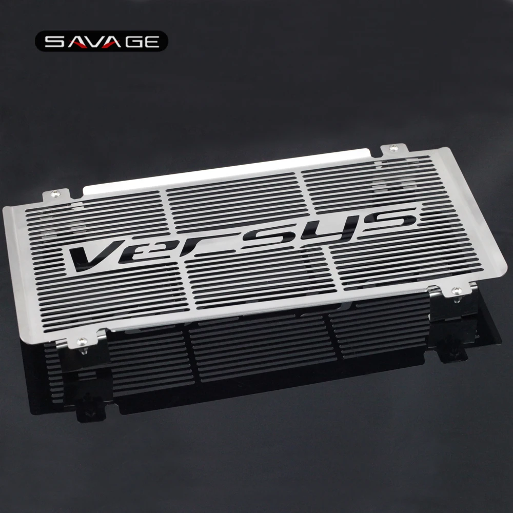 Radiator Grille Guard Cover Protector FOR KAWASAKI KLE 650 VERSYS 2009-2015 Motorcycle Accessories motorcycle stainless steel for kawasaki radiator grille guard grenaj radiatore covers protector accessories z750 z800 z1000