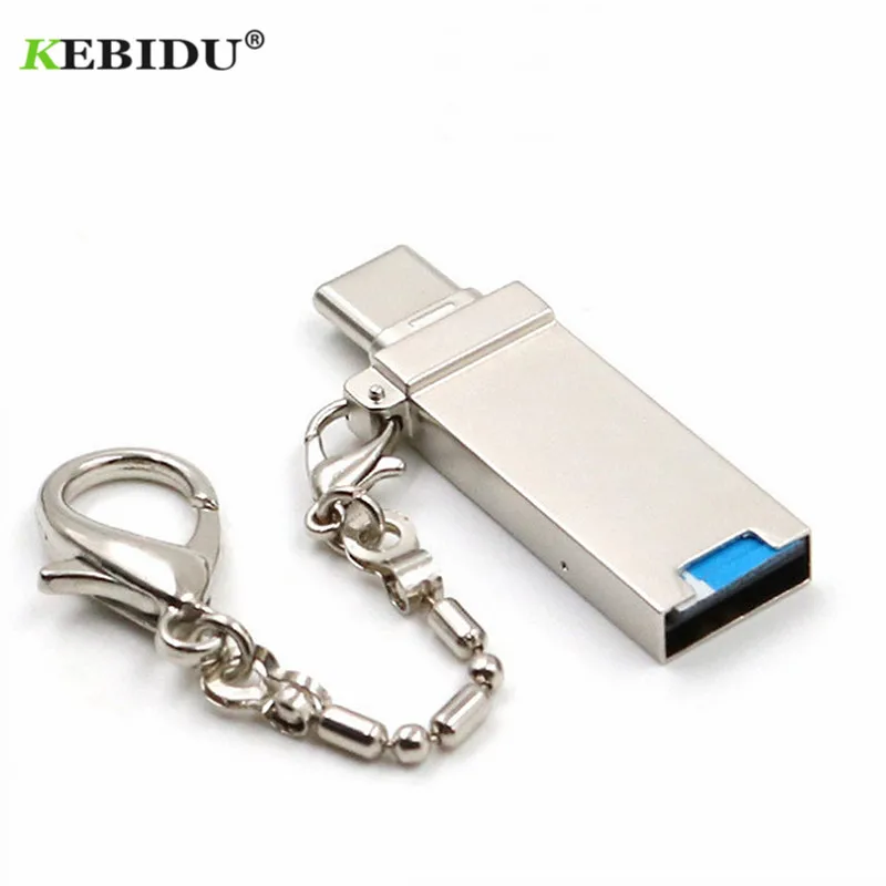 Портативные с sd-картой ридер Usb супер скорость USB Micro SD/TF карта Rdeader Тип C считыватель карт памяти с брелком новейший