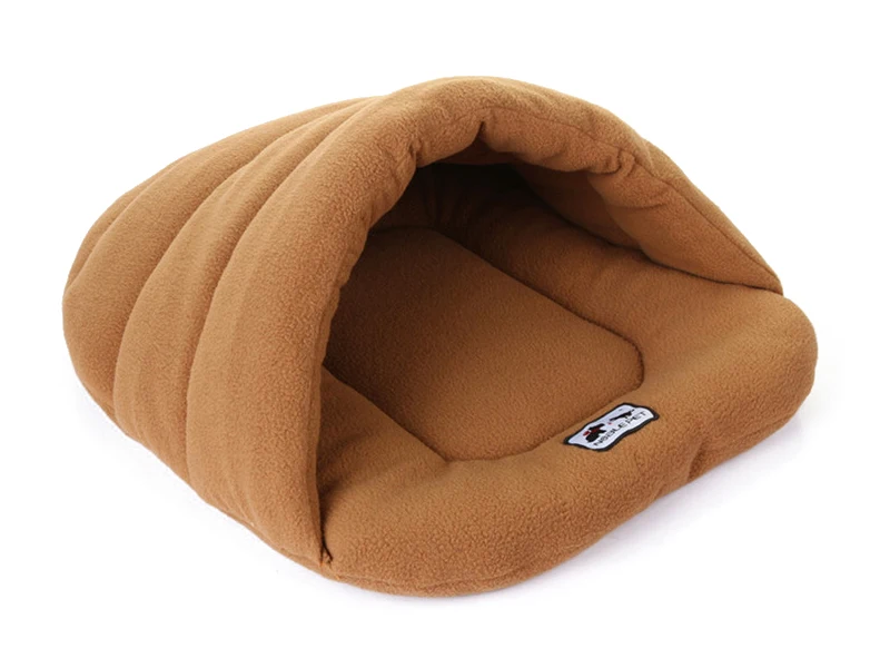 Мягкие флисовые Носки Дизайн собаки кровати для щенка кошки удобные теплые спальные мешки маленький питомник 3 цвета XS/S/M/L