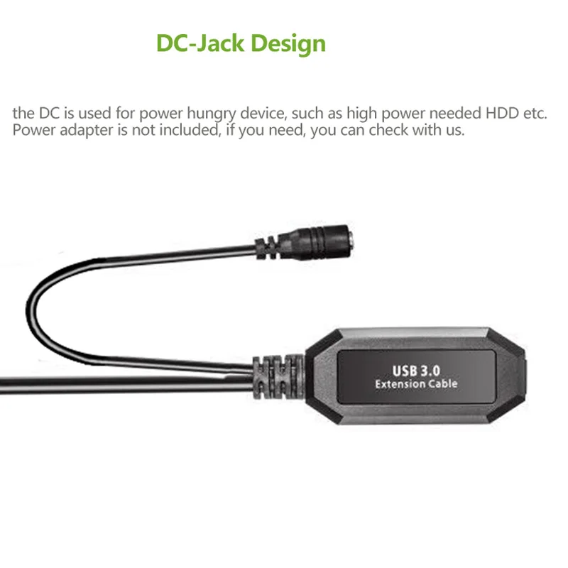 Cable de extensión ult-best USB 30 5M USB3.0 repetidor activo A macho A hembra Cables largos con Ch