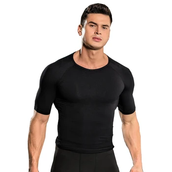 

Men Body Shaping Vest Slimming tops Chest Belly Abdomen Tummy Posture Corrector Shirt Compression Corset Male Shapers