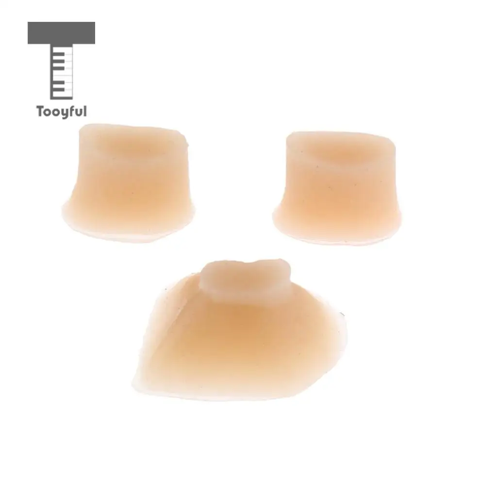 Tooyful 10 Sets Rubber Flute Piccolo Pads Flute Repair Accessory for Musical Lovers