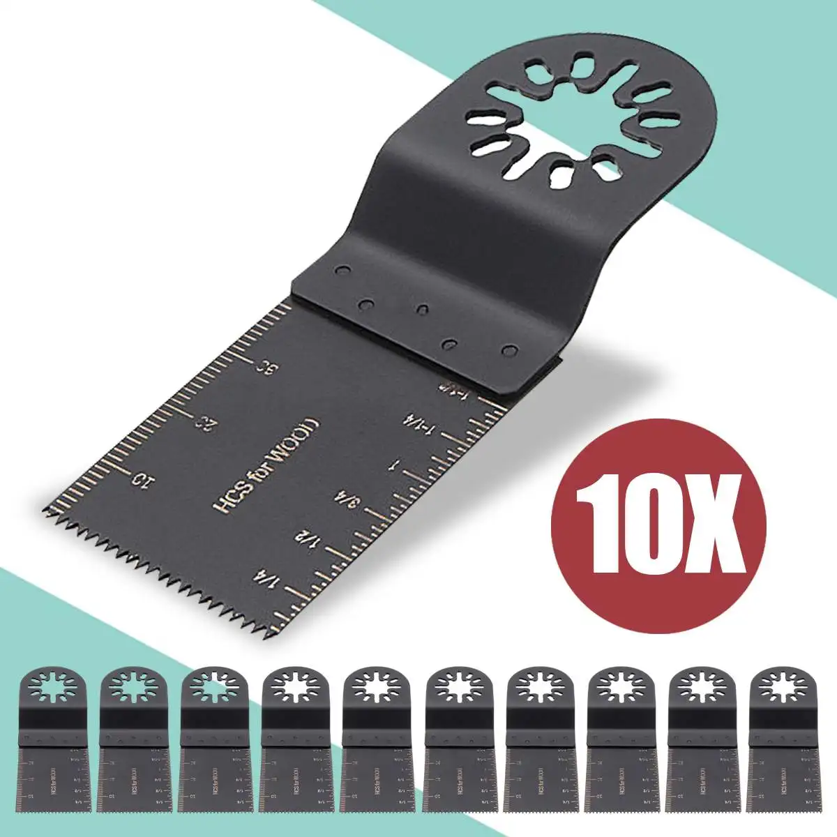 Doersupp 10 шт./компл. колеблющегося Multi Tool режущие диски для Фейн Multimaster Makita