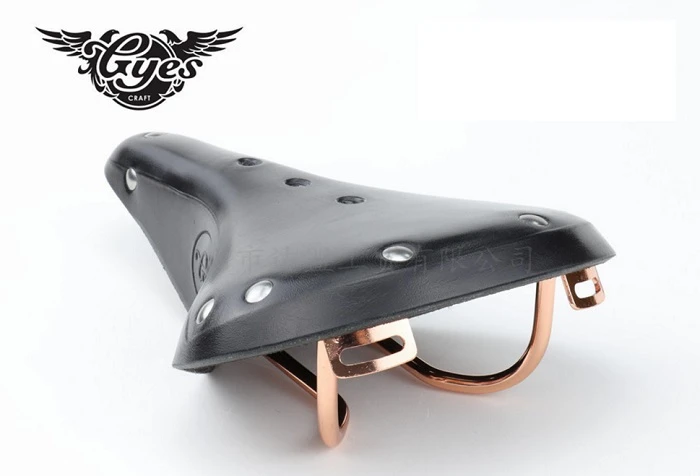 台湾gyesクラシックサドルレトロビンテージレザーロードバイク本革gs 17cuクラシック革サドル Bicycle Saddle Aliexpress