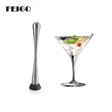 FEIGO из нержавеющей стали, ледяная Коктейльная палочка, фруктовая намордка, пестик, палочки для мороженого, измельченный молоток для колки льда барные инструменты для вина, инструменты F82