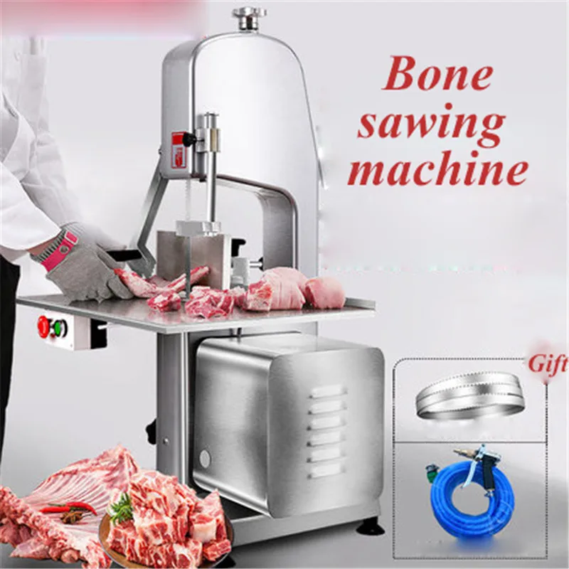 

Lamb Bone sawing machine Commercial Cutting thickness 5-200mm High capacity bone cutting saw machine Trotter Frozen meat cutter