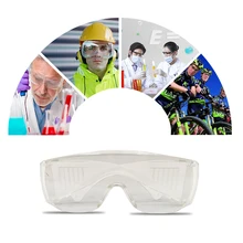 Новые прозрачные вентилируемые защитные очки для защиты глаз Защитные лабораторные противотуманные очки