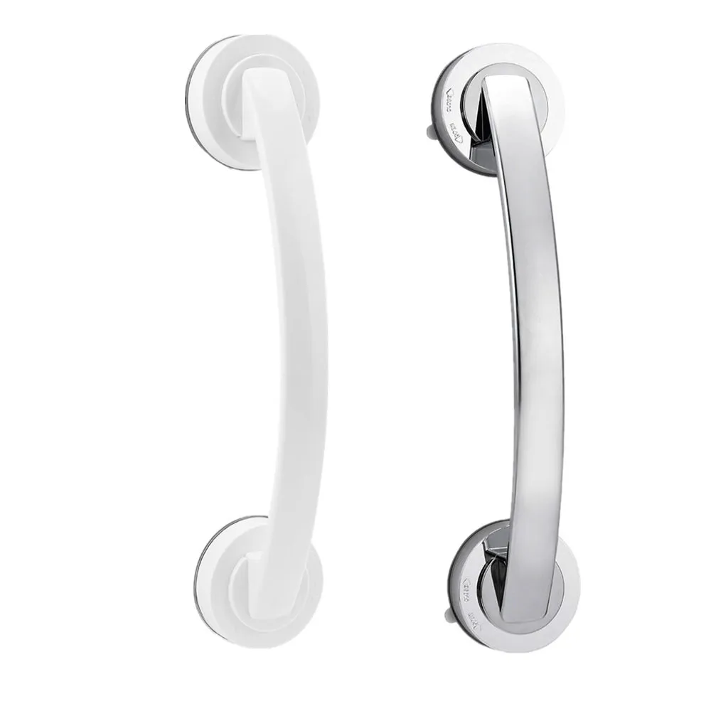 

Shower Handle Bar Offers Safe Grip with Strong Hold Suction Cup for Safety Grab in Bathroom Tub Toilet Handrail Bath 6.4