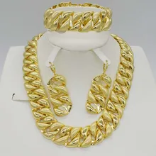 Большой нигерийский Свадебный Африканский бисер Ювелирные наборы Кристалл Мода Дубай Золотой Цвет Ювелирные наборы для женщин костюм дизайн