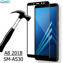 9H SM-A530 Защитное стекло на для самсунга Galaxy A8(для Галакси А8) полноэкранное стекло премиум класса для Samsung Galaxy A8 стекло