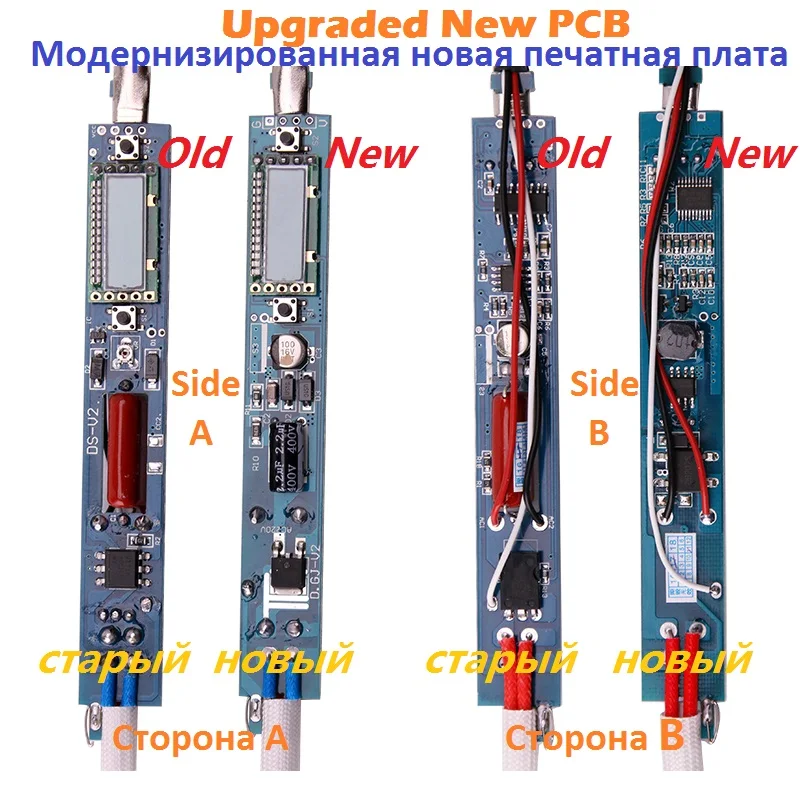 Паяльник Φ GS90D GS110D ЖК дисплей 836D Электрический паяльник с регулируемой
