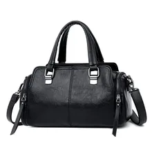 Women PU Leather Shoulder Handbags Female Messenger Tote Bags Ladies Crossbody Bags for Women Girls 2018 Black bolsas sac a main Women PU Leather Shoulder Handbags Female Messenger Tote Bags Ladies Crossbody Bags for Women Girls 2018 Black bolsas sac a main