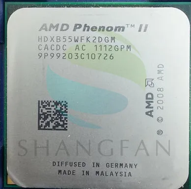 Двухъядерный процессор AMD X2 B55 3,0 GHz HDXB55WFK2DGM 80W Socket AM3 938pin