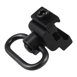 1 шт. QD Heavy Duty Quick Release отсоедините кнопку Слинг поворотный адаптер Набор Пикатинни Крепление База 20 ммподключение слинг кольцо